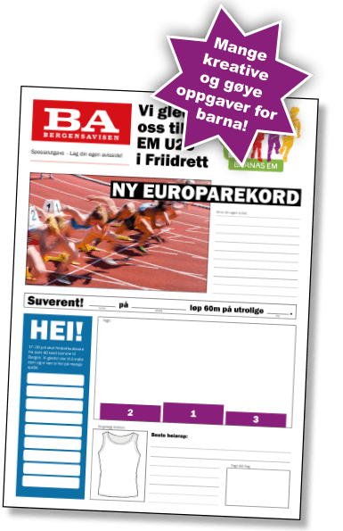 Barnas EM - Avisforside_m_stjerne